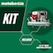 Metabo Hpt The Tank XL 9Gallon Gas Wheelbarrow Compressor, Honda GX 160 EC2610EAM - alternate 2